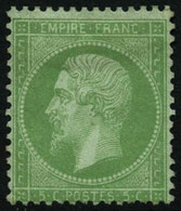 * N°35 5c Vert Pâle S/bleu - TB - 1863-1870 Napoléon III. Laure