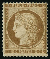 ** N°36 10c Bistre - TB - 1870 Siège De Paris