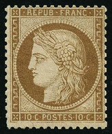 ** N°36 10c Bistre - TB - 1870 Assedio Di Parigi