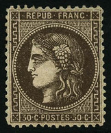 ** N°47 30c Brun Dentelé - TB - 1870 Ausgabe Bordeaux