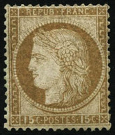 ** N°55 15c Bistre - TB - 1871-1875 Ceres