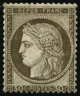 ** N°56 30c Brun - TB - 1871-1875 Cérès