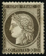 ** N°56 30c Brun - B - 1871-1875 Ceres