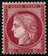 ** N°57 50c Rose, Signé Calves - TB - 1871-1875 Cérès