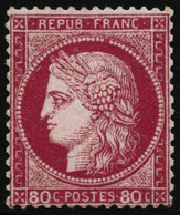 ** N°57 80c Rose - TB - 1871-1875 Cérès