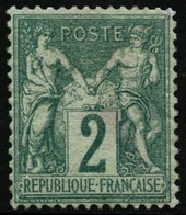 ** N°62 2c Vert - TB - 1876-1878 Sage (Typ I)