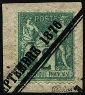 Oblit. N°62 2c Vert - TB - 1876-1878 Sage (Type I)