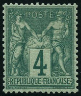 ** N°63 4c Vert - TB - 1876-1878 Sage (Type I)