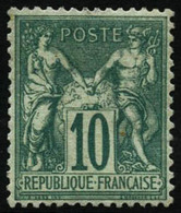 ** N°65 10c Vert, Pièce De Luxe - TB - 1876-1878 Sage (Typ I)
