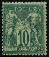 ** N°65 10c Vert - TB - 1876-1878 Sage (Type I)