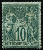 ** N°65 10c Vert - TB - 1876-1878 Sage (Typ I)