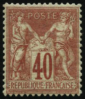 ** N°70 40c Orange - TB - 1876-1878 Sage (Typ I)