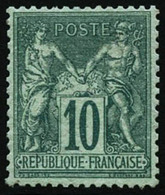 ** N°76 10c Vert, Pièce De Luxe - TB - 1876-1898 Sage (Type II)