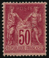 ** N°98 50c Rose - TB - 1876-1898 Sage (Type II)