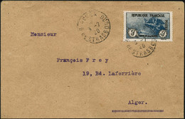 Lettre N°155 5F + 5F Orphelin S/lettre De Strasbourg (3/7/20) à  Alger - TB - Sonstige & Ohne Zuordnung