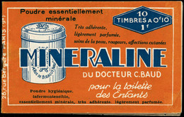 ** N°188A Le Carnet Minéraline - TB - Sonstige & Ohne Zuordnung