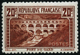 ** N°262B 20F Pont Du Gard, Dent 11, Pièce De Luxe - TB - Sonstige & Ohne Zuordnung