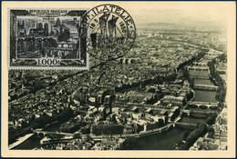 EP N°29 1000F Paris S/carte 1er Jour 18/5/50 - TB - Sonstige & Ohne Zuordnung