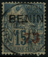 Oblit. N°16 75 S/15c Bleu - TB - Autres & Non Classés