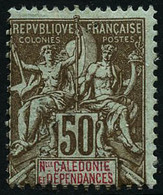 ** N°63 50c Bistre Et Rouge S/azuré - TB - Andere & Zonder Classificatie