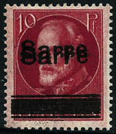 ** N°19Aa 10p. Carmin, Surcharge Double - TB - Autres & Non Classés