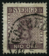 Oblit. N°7 9 ö Violet-brun - TB - Andere & Zonder Classificatie