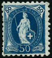 ** N°84 50c Bleu (dent 9 1/2) - TB - Sonstige & Ohne Zuordnung