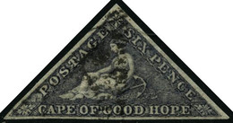 Oblit. N°5a 6p Violet-gris - TB - Kap Der Guten Hoffnung (1853-1904)