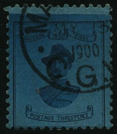 Oblit. N°22 3p Bleu S/bleu - TB - Capo Di Buona Speranza (1853-1904)