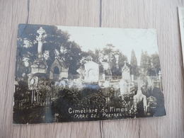 Carte Photo  30 Gard Nîmes Cimetière Carré Des Prêtres - Nîmes