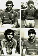 Photo   Celebrité   SPORT  FOOT  1986  GIRESSE / AYACHE / PLATINI / GENGHINI - Sport