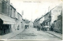 N°3787 T -cpa Survilliers -rue De La Gare- - Survilliers