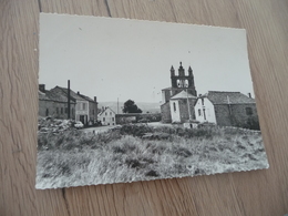 CPSM 48 Lozère  Chaudeyrac L'église Et L'Hôtel Du Centre - Otros & Sin Clasificación