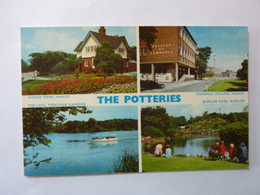 THE POTTERIES - HanleyPark And College Technical, Burslem, The Lake Trentham Gardens - Stoke-on-Trent