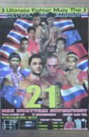 AFFICHE  THAILANDAISE De COMBAT MUAY THAI   En AOÛT 2014 - Gevechtssport