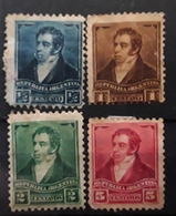 ARGENTINA ARGENTINE, 1892, Rivadavia, 4 Timbres Yvert No 94 A,95,96,98 , Neufs (*) , TB - Unused Stamps
