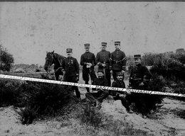 13 MARSEILLE / PHOTO / 1902 / 141e RI (MARSEILLE) / SAINT JULIEN / LA PLÂTRIERE / OFFICIERS/ 141e RÉGIMENT D' INFANTERIE - Saint Barnabé, Saint Julien, Montolivet