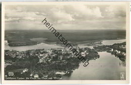 Lychen - Die Stadt Der Seen Und Wälder - Fliegeraufnahme - Foto-Ansichtskarte - Verlag Klinke & Co. Berlin 30er Jahre - Lychen