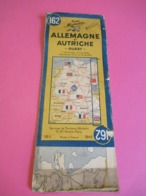 Carte Routière Ancienne/Pneu Michelin/ALLEMAGNE Et AUTRICHE Ouest/N°162/Clermont Ferrand/La Photolith/Paris/1945  PGC308 - Roadmaps