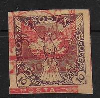 Czechoslovakia 1919 Newspaper Stamp Zeitungsmarke Probedruck Proof Proef - Ensayos & Reimpresiones