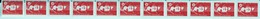 ROULETTES -  N° 95 - Marianne Du Bicentenaire Rouge - Chiffres Rouges Au Dos 405 Et 410 - Neuve - Non Pliée - - Coil Stamps
