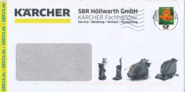 BRD Mi. 3482 Blume Kapuzinerkresse TGST BZ 70 2020 Kärcher SBR Höllwarth GmbH Winnenden - Storia Postale