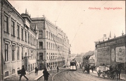 !  Alte Ansichtskarte Göteborg, Stigbergsliden, Straßenbahn, Tram, Sweden, Sverige, Schweden - Zweden