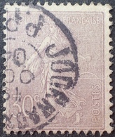 R1703/744 - 1903 - TYPE SEMEUSE FOND LIGNE - N°133 Avec Cachet Des Journaux PARIS PP Du 19 OCT 1904 - Used Stamps
