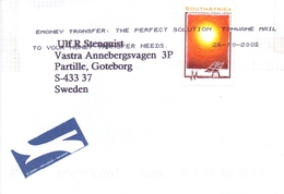 SUD AFICA AIRMAIL INTERNATIONAL COVER     (FEB201040) - Lettres & Documents