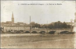 D88 - CHATEL SUR MOSELLE - LE PONT SUR LA MOSELLE - Séchage Du Linge Sur La Gauche - Chatel Sur Moselle