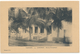 DAHOMEY , COTONOU - Maison Européenne - Benin