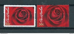 2006 Australia Complete Set Valentine,roses Used/gebruikt/oblitere - Used Stamps