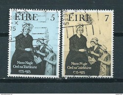 1975 Ireland Complete Set Ierse Zusters Used/gebruikt/oblitere - Gebraucht