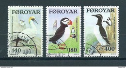 1978 Faroër Complete Set Birds,oiseaux,vögel Used/gebruikt/oblitere - Faroe Islands